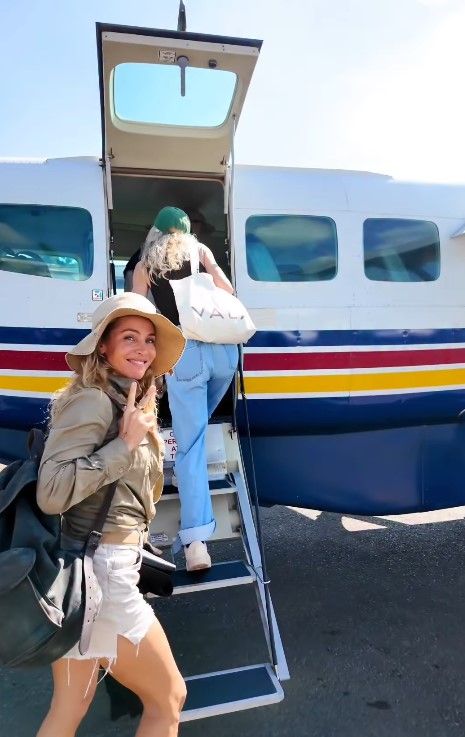 Elsa Pataky en su última aventura con su hija en Kenia