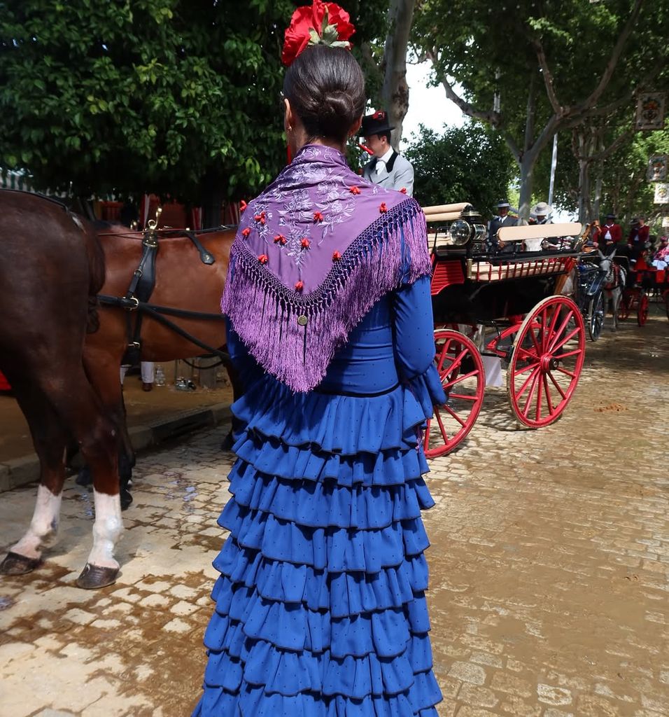 Victoria Federica en la Feria de Abril