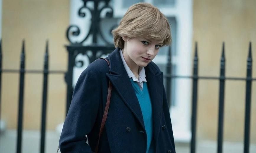 emma corrin como la princesa diana en the crown