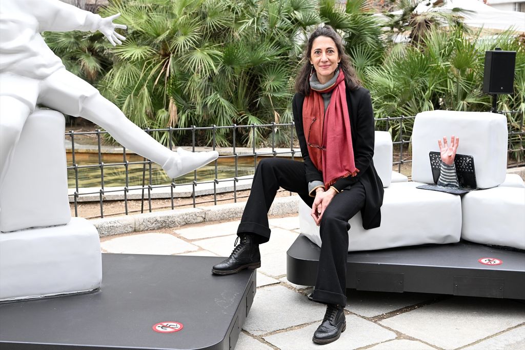 Claudia Stilianopoulos ha estado trabajando casi un año en esta obra
