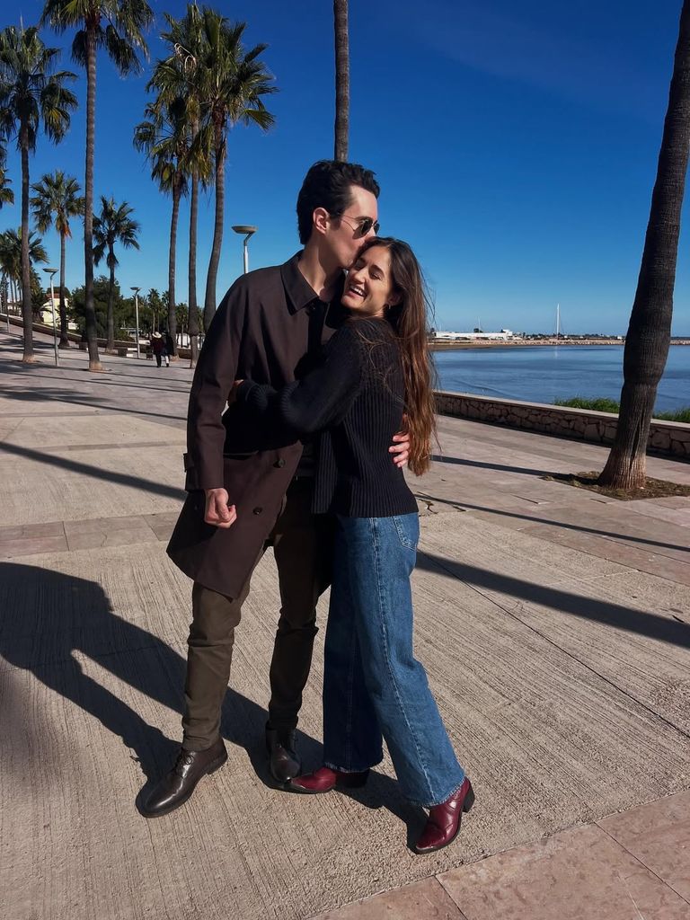 Christian, el hijo de Carmen Morales, presenta a su novia