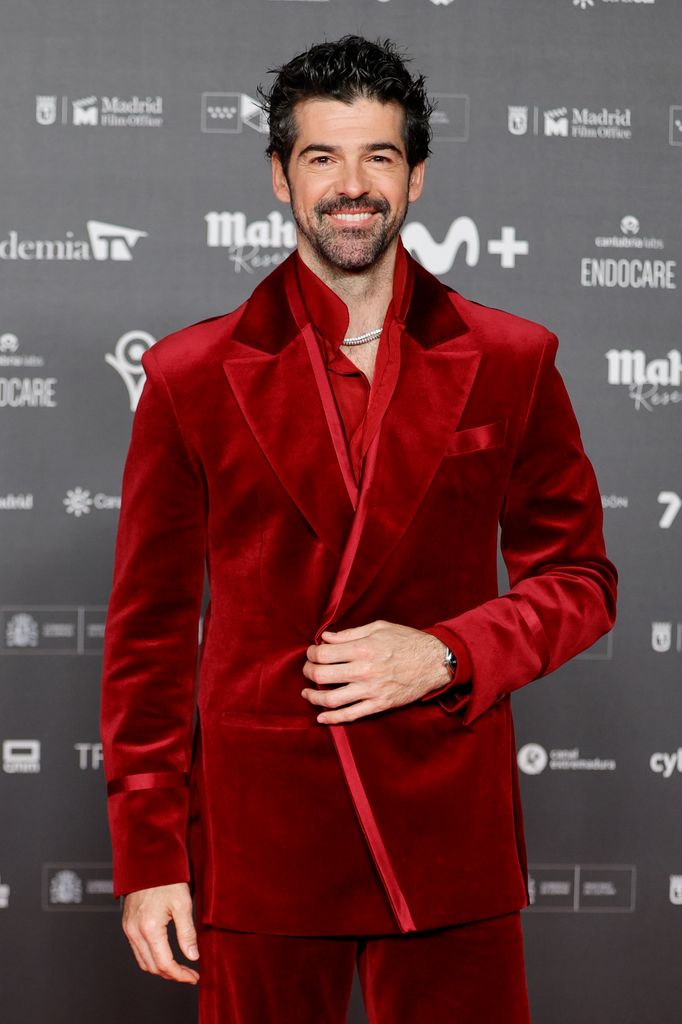 Miguel Ángel Muñoz en el photocall de los Premios Iris 2026