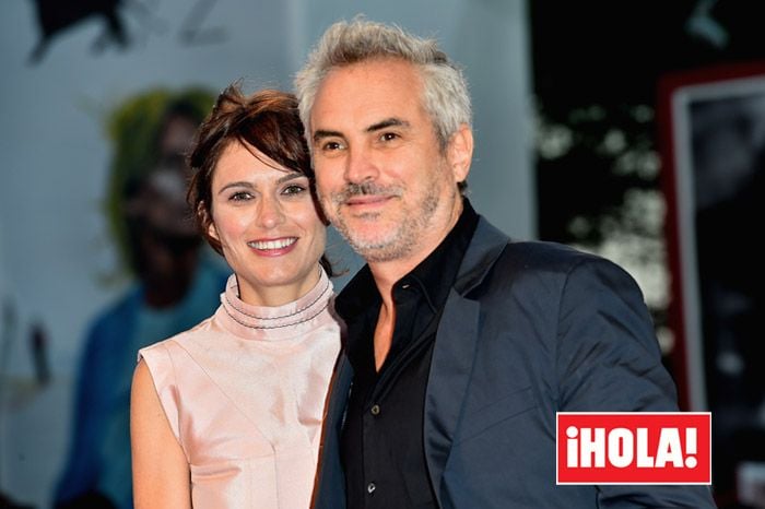 Alfonso Cuarón y Sheherazade Goldsmith