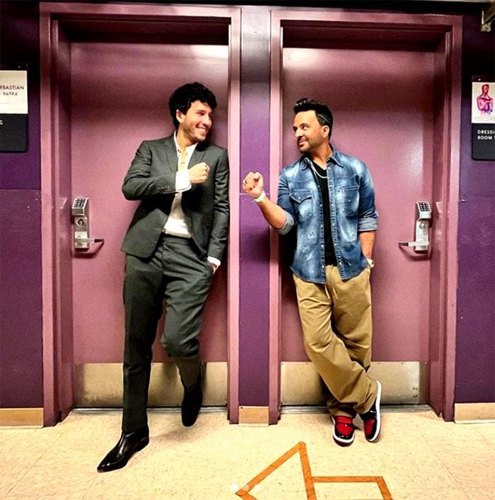 Sebastián Yatra y Luis Fonsi