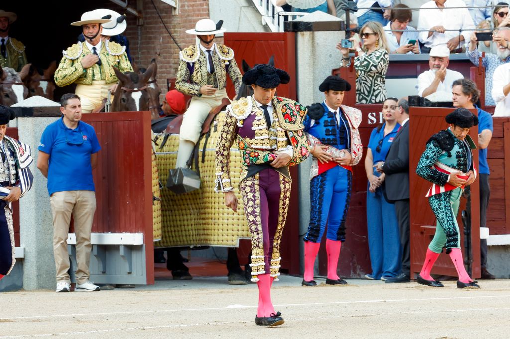 Andrés Roca Rey en la plaza de Las Ventas