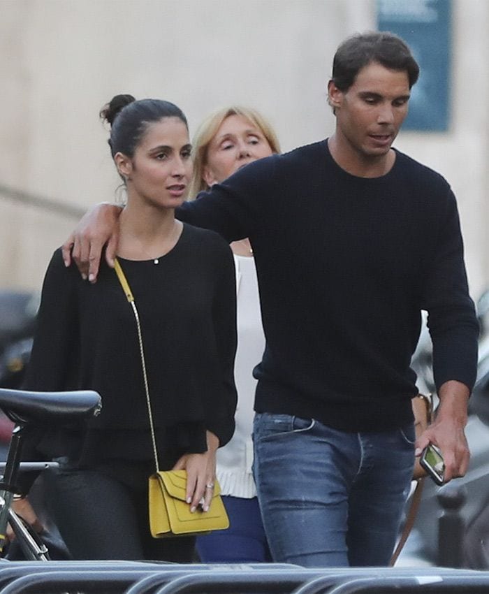 Rafa Nadal y Mery Perelló