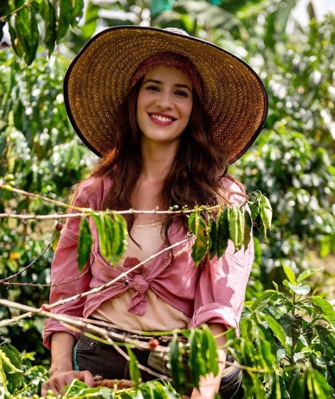 Así es Laura Londoño, la protagonista de 'Café con aroma de mujer'
