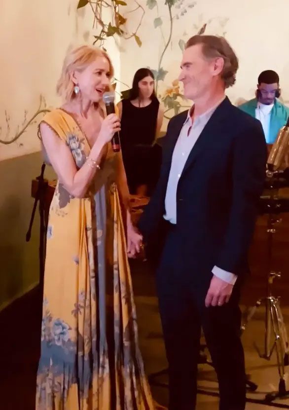 La fiesta previa a la boda de Naomi Watts y Billy Crudup