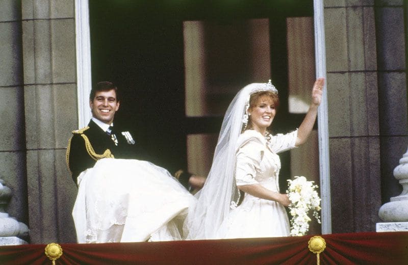Boda del príncipe Andrés y Sarah Ferguson