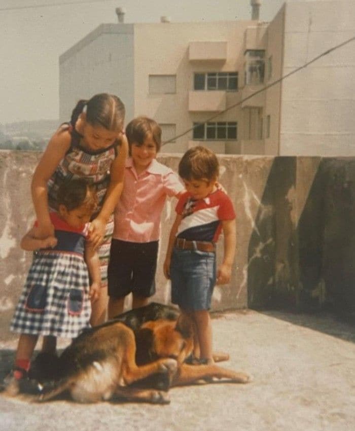 La nostálgica foto de Cristina Saavedra 