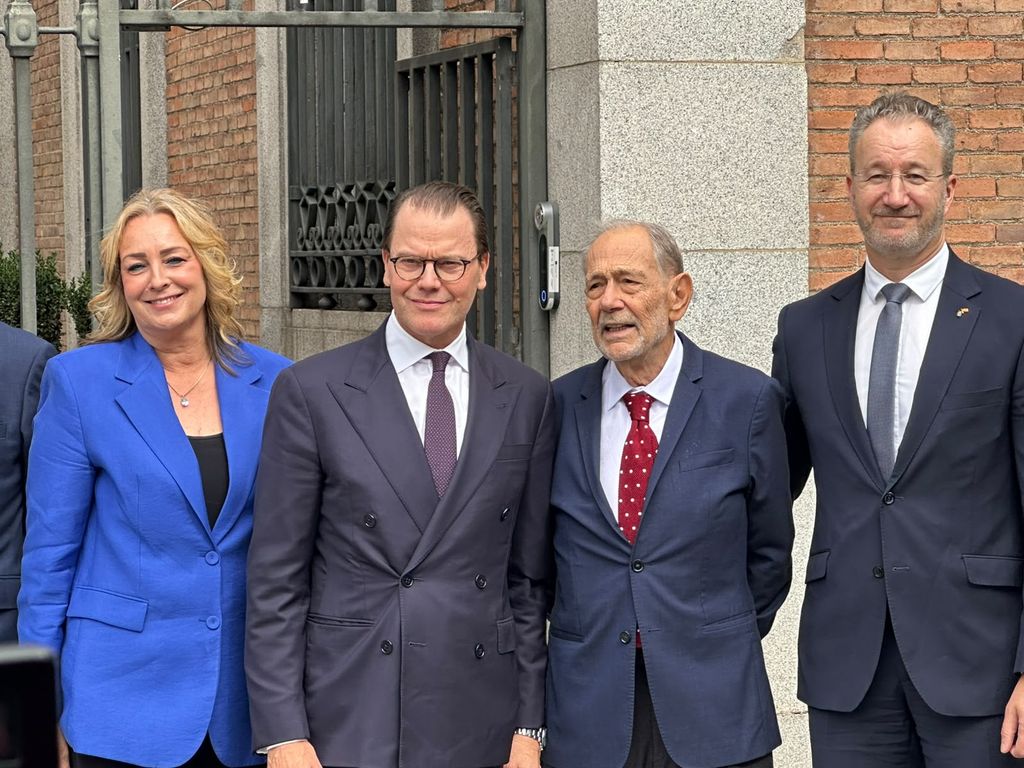 Daniel de Suecia en Madrid