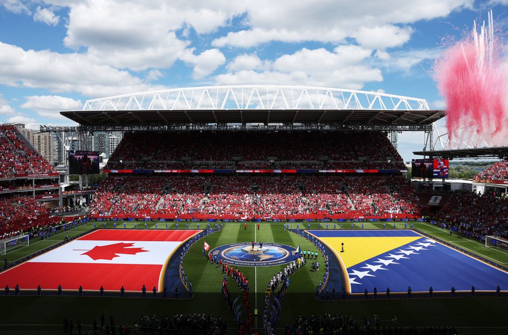 La inauguración de Canadá en el Mundial 2026 previo al partido contra Bosnia y Herzegovina