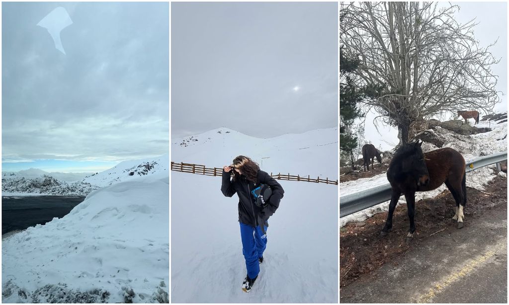 Rosalía compartió lindas postales de su visita a Chile.