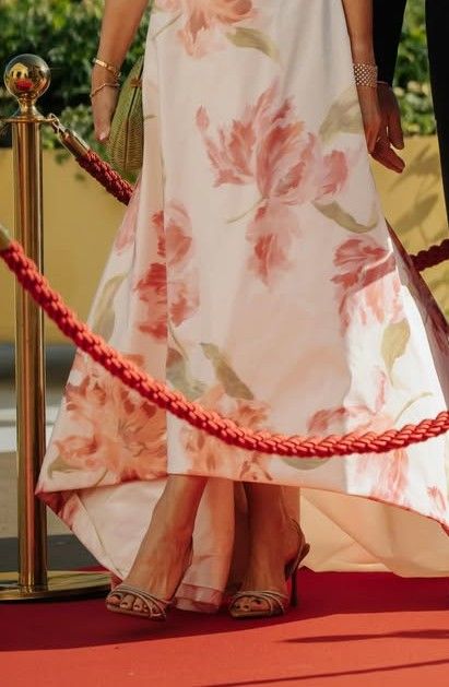 Las sandalias de Zara de Magdalena de Suecia en las celebraciones de las bodas de oro de los reyes Carlos Gustavo y Silvia, 2026.