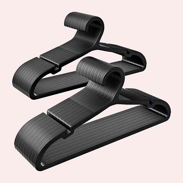Perchas de Plástico Ultrafinas AGHENG AMAZON