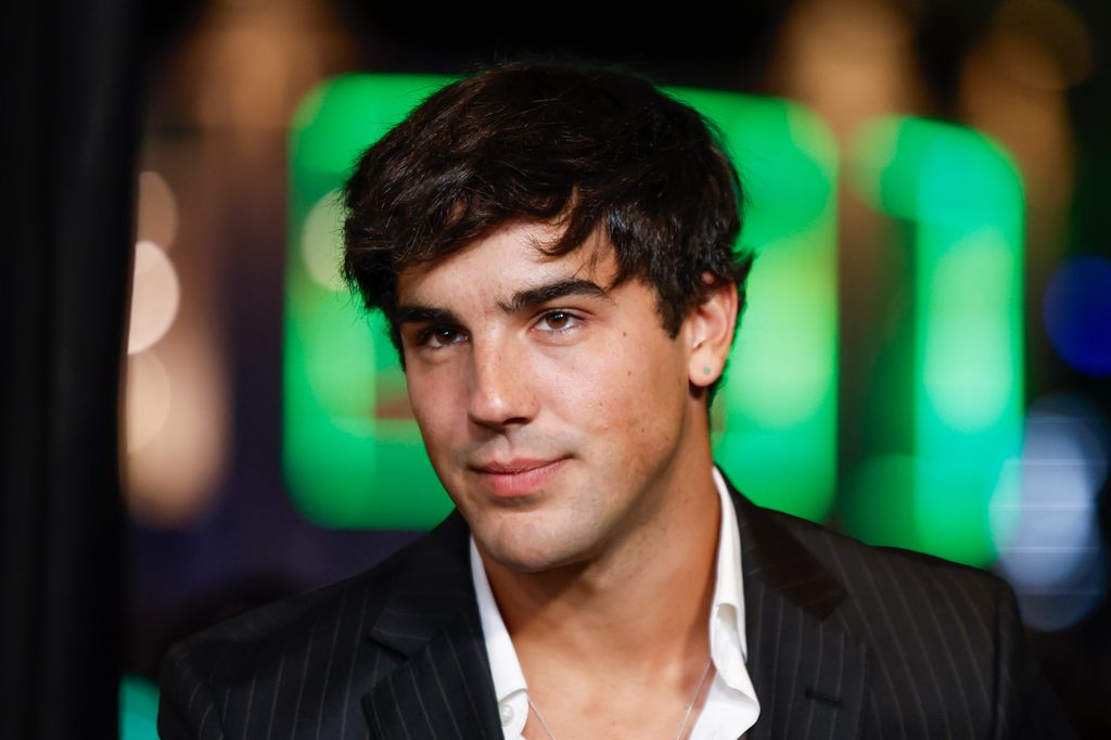 Óscar Casas en el estreno de 'Zeta' en Madrid