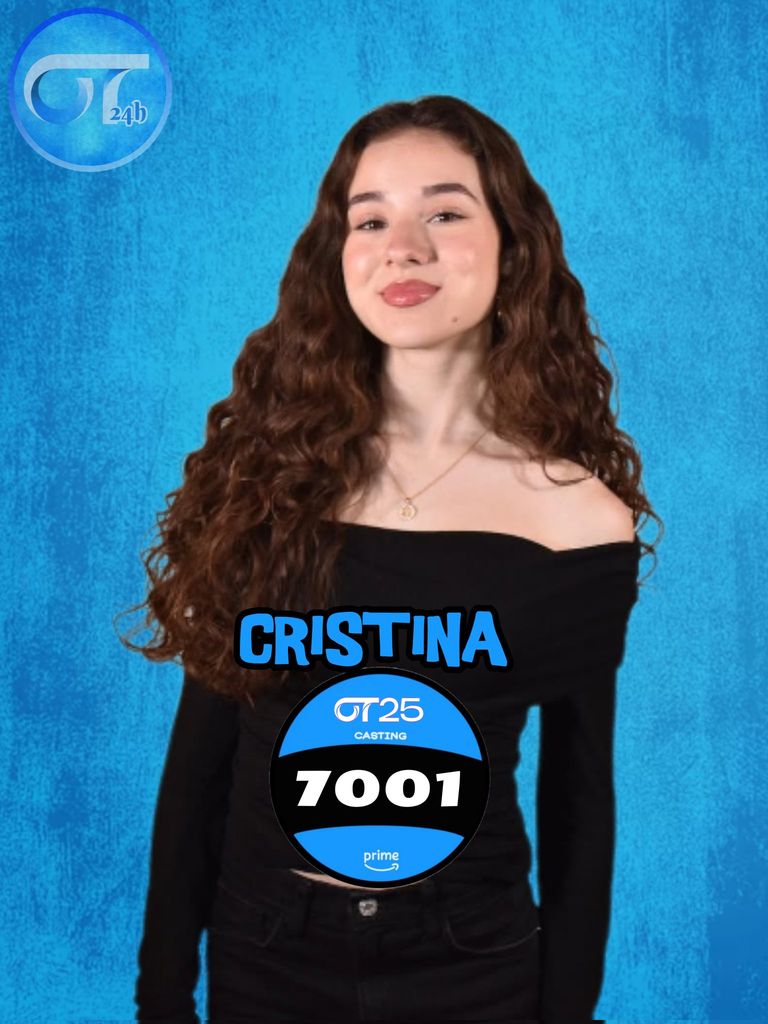 Cristina, concursante de OT 2025