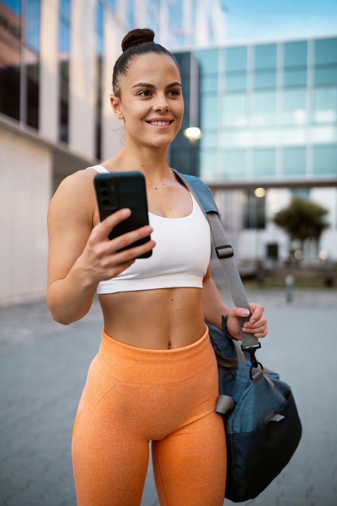 chica ropa deportiva