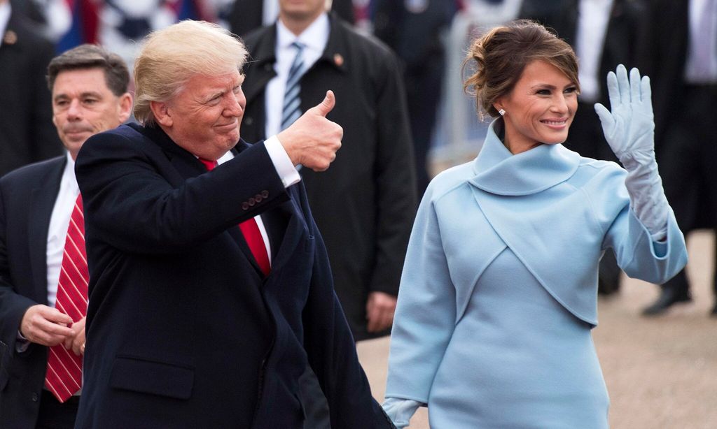 parade celebrates presidential inauguration of donald trump