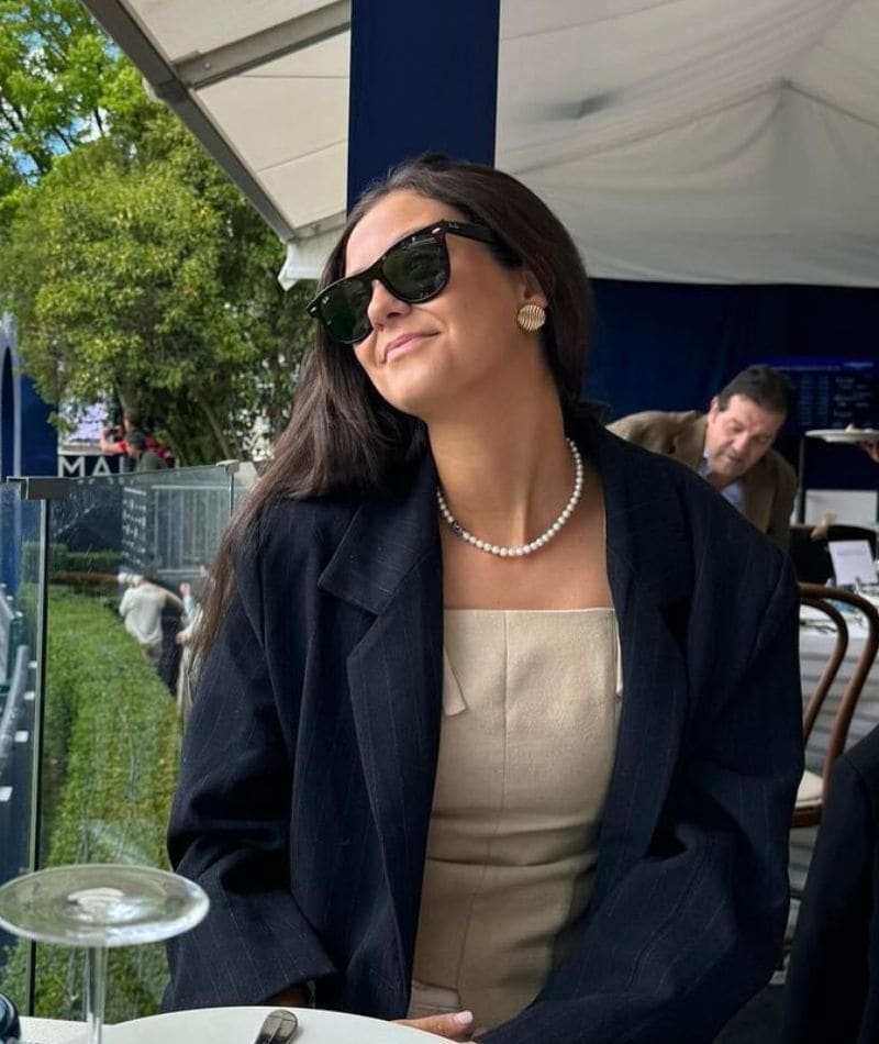 Victoria de Marichalar con el top de la firma de ropa de su prima