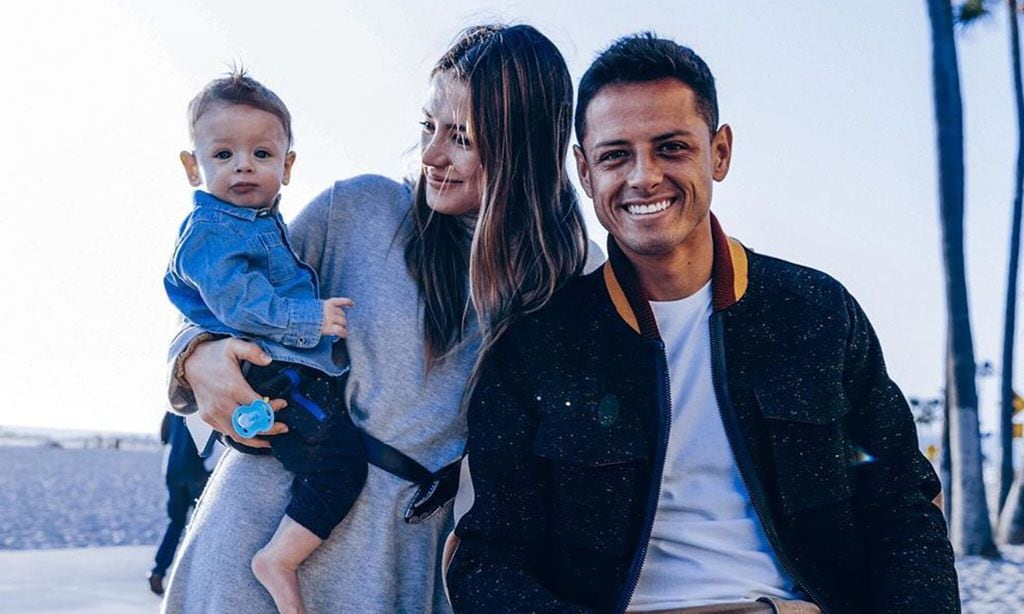 javier chicharito hern ndez y sarah kohan