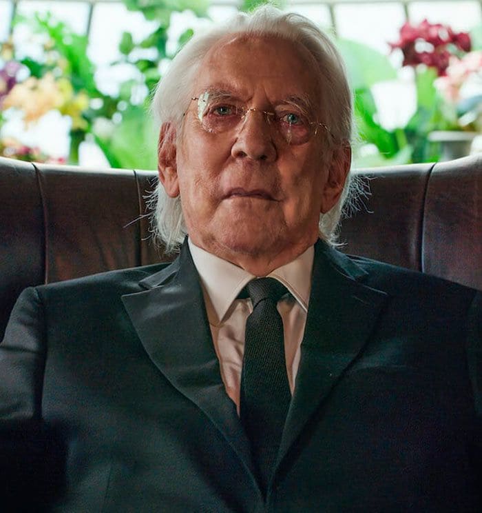 Cerca de cumplir los 90 años, Donald Shuterland sigue en activo como el primer día
