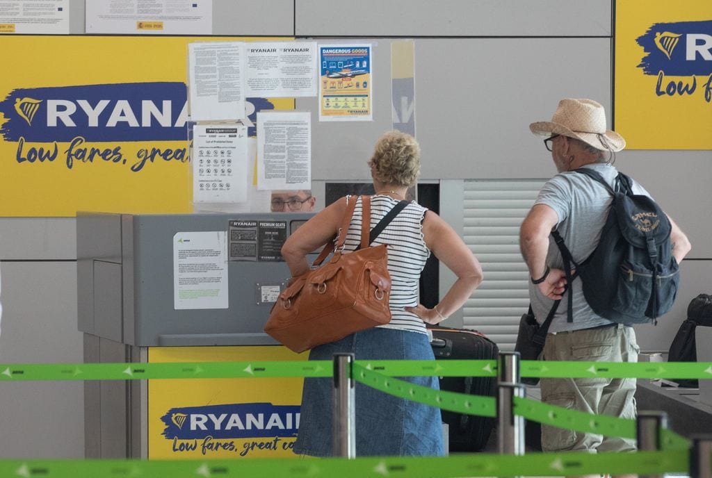La huelga de Ryanair