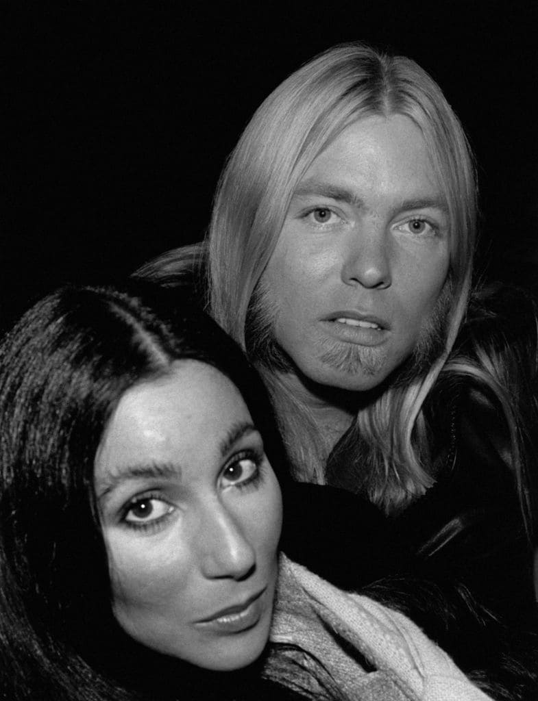 Cher y  el músico Gregg Allman.