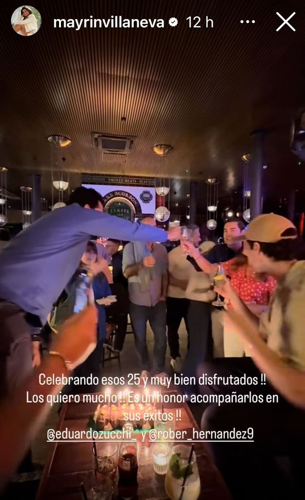 Mayrín compartió un vistazo del festejo de los gemelos Santamarina