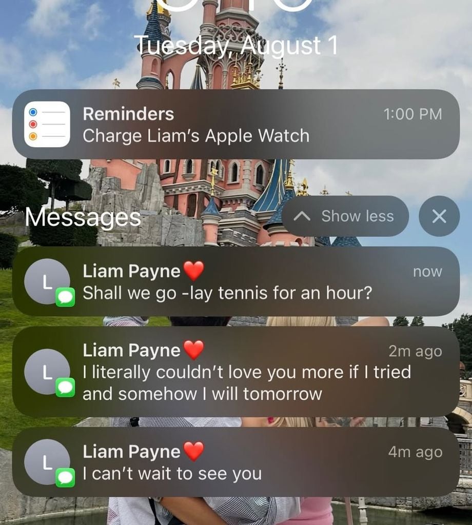 Kate Cassidy compartió un tierno recuerdo con Liam Payne