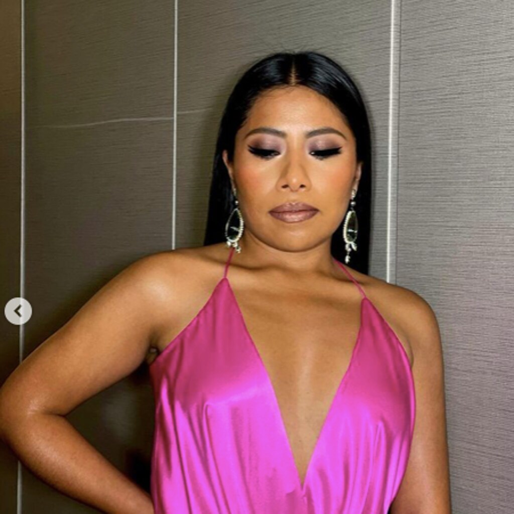 Yalitza Aparicio espectacular en los premios Globos de Oro