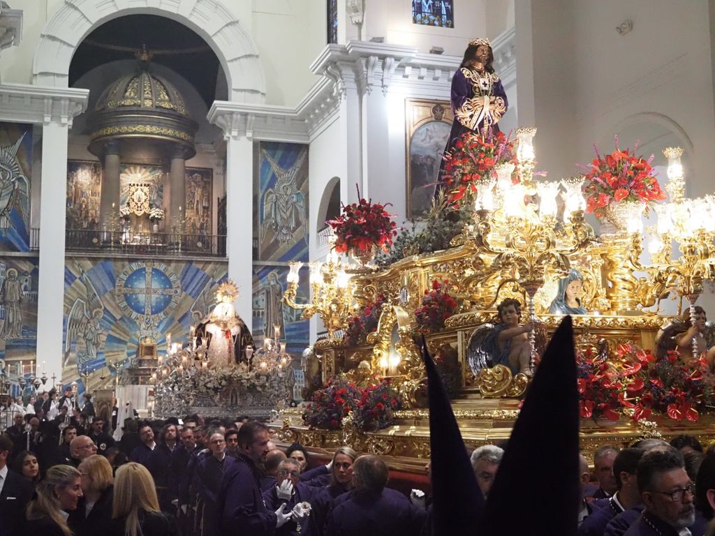 La procesión de Viernes Santo del Jesús de Medinaceli, en Madrid