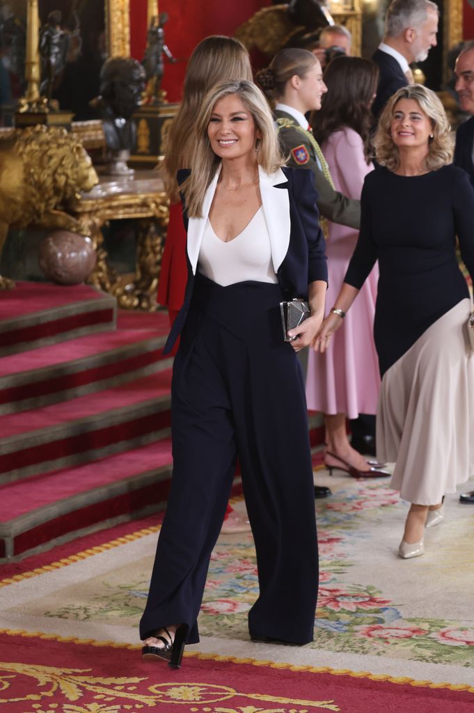 Sandra Golpe en el Palacio Real