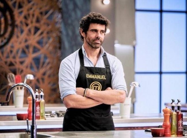 Emmanuel en 'MasterChef Celebrity Colombia'