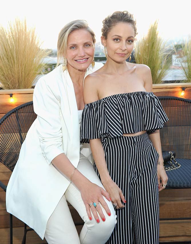 Cameron Díaz y Nicole Richie, amigas y concuñadas