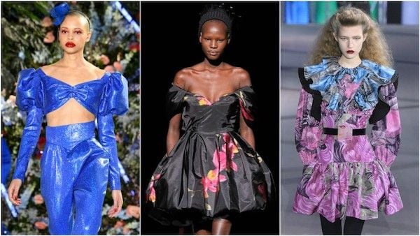 Detalles ochenteros en Rodarte, Marc Jacobs y Louis Vuitton.