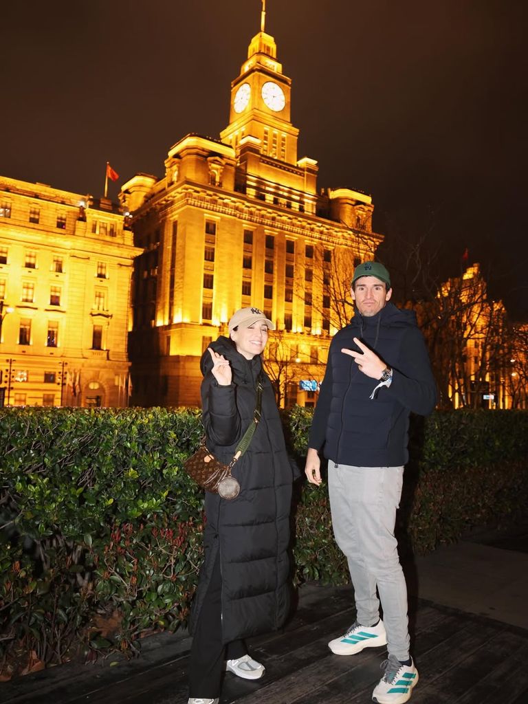 Iñigo Onieva y Tamara Falco en Shangai