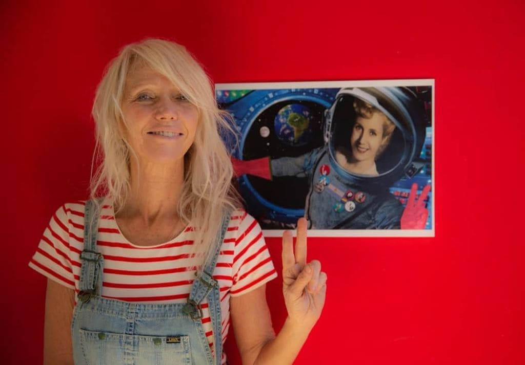 La artista plástica Marina Olmi fue propietaria de la casa en que vivió Gustavo Cerati hace hasta algunos años. 