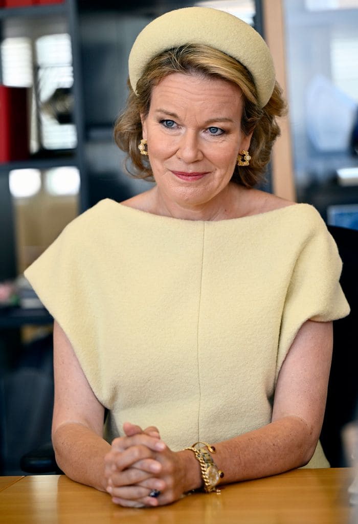 La reina Matilde de Bélgica en la UNODC, Austria, 2025