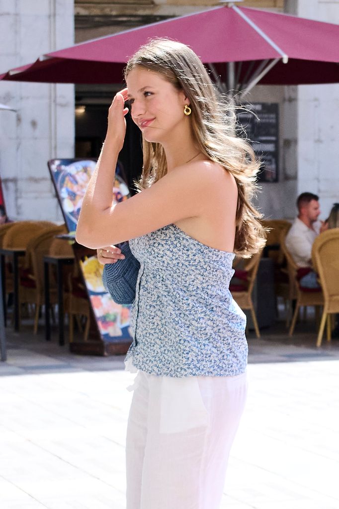 Princesa Leonor en Palma de Mallorca el 6 de agosto de 2024