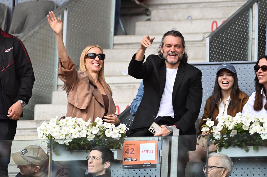 La pareja de actores, Kira Miró y Salva Reina