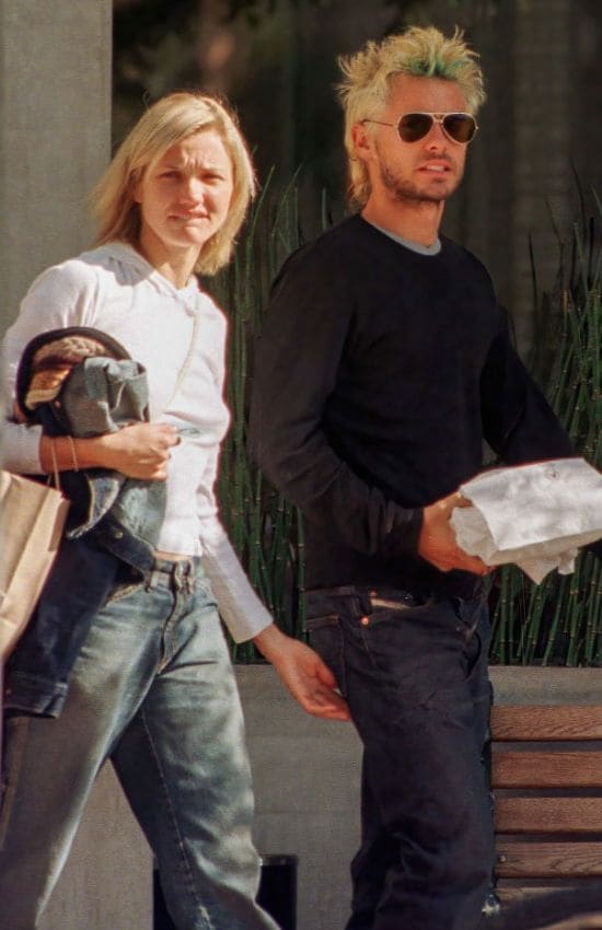 Cameron Diaz con Jared Leto