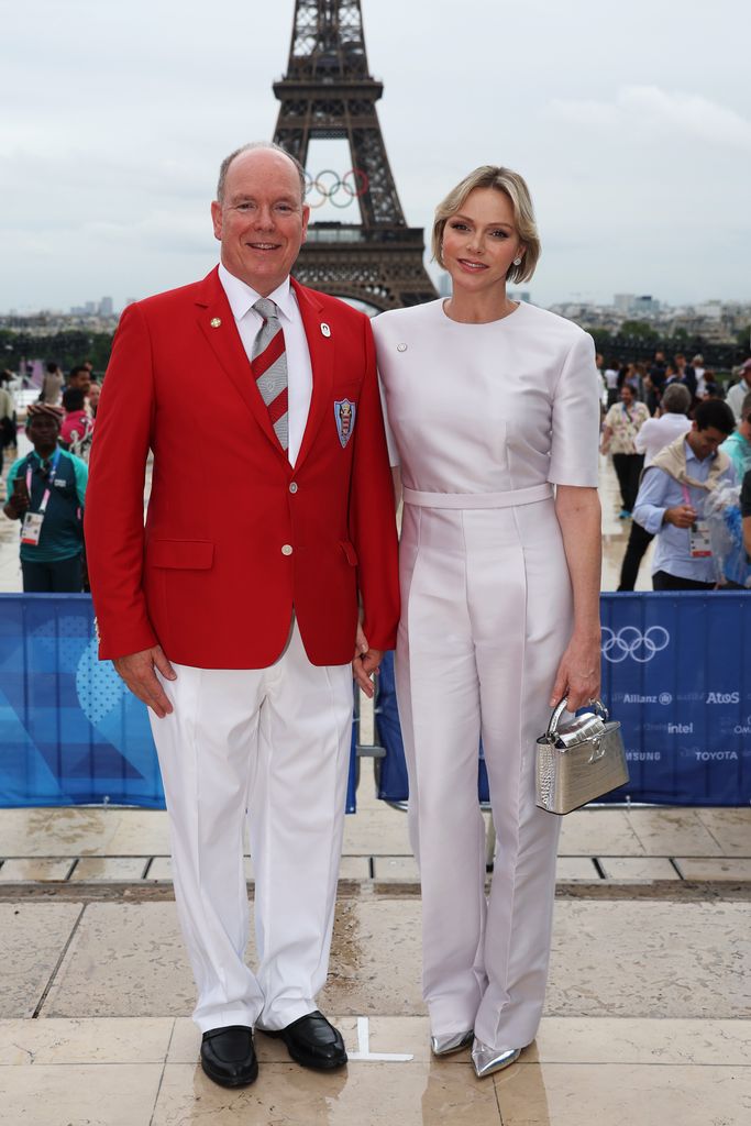 Alberto y Charlene de Monaco 