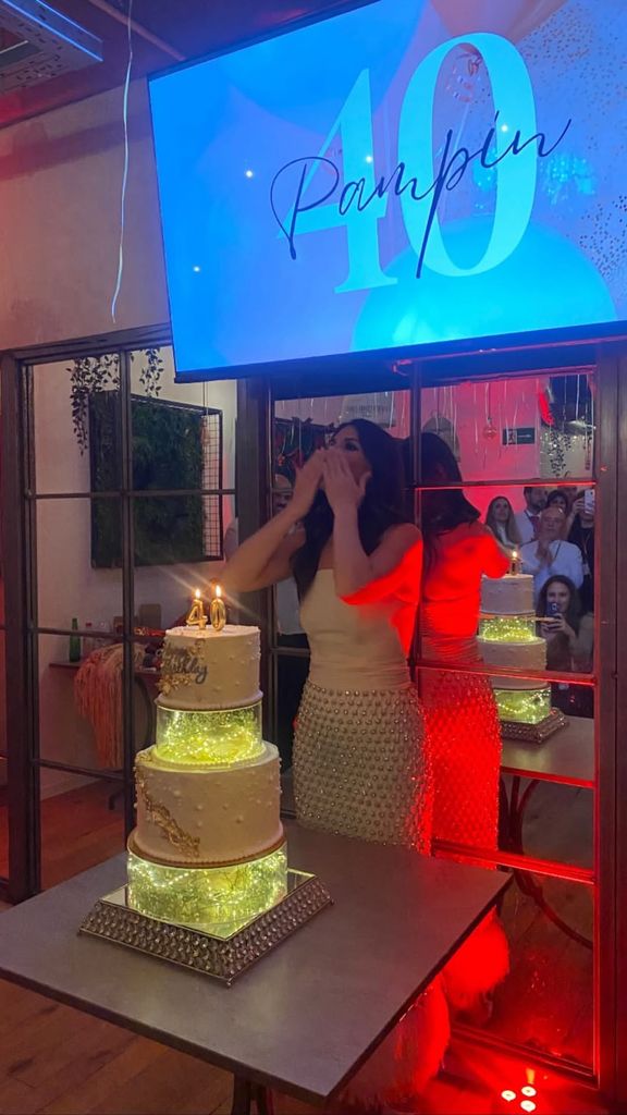 El 40 cumpleaños de Cristina Pampín