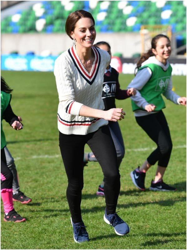 Kate Middleton en cancha