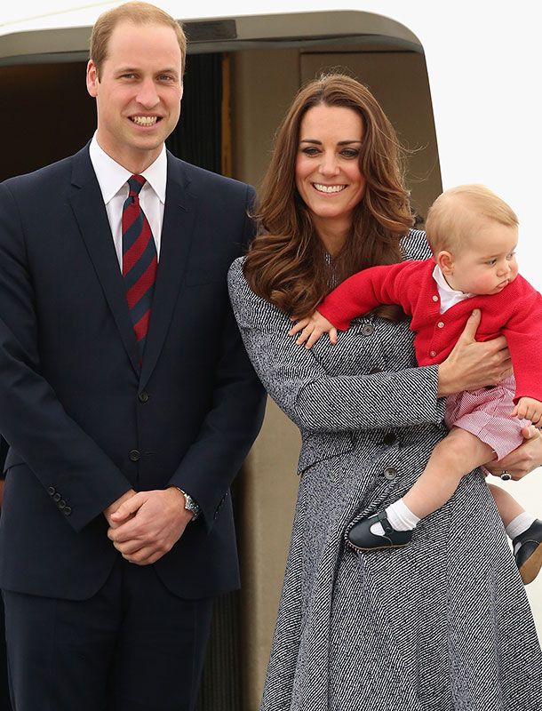 Los Duques de Cambridge y el príncipe George de vacaciones 