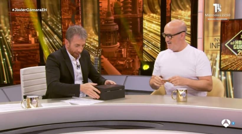 Javier Cámara y Pablo Motos