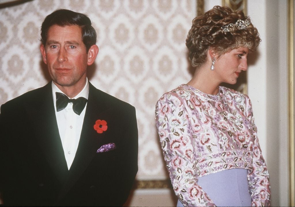 El príncipe Carlos y la princesa Diana en un viaje a Corea del Sur en 1992, antes de que se confirmara su separación.