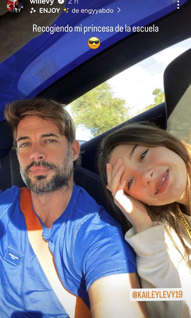 William Levy y su hija
