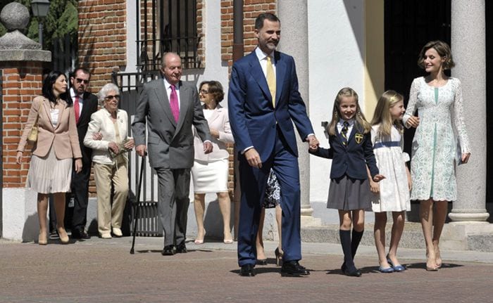 La comunión de la princesa Leonor